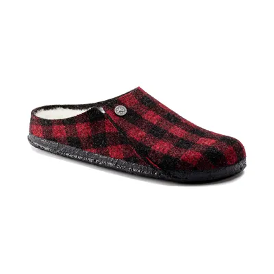 Produktbild von Birkenstock Damen Hausschuh 6710-35, 6710-36, 6710-37, 6710-38, 6710-39, 6710-40, 6710-41, 6710-42, 6710-43 BIR-1017544 plaid red 39