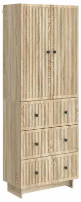 Zdjęcie produktu dla Zestaw szafek vidaXL, 2 szt., 66 x 34,5 x 90 cm, materiał drewnopochodny