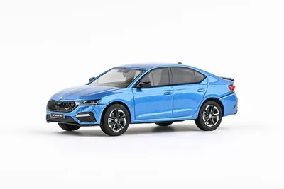 Obrázek produktu pro Škoda Octavia IV RS (2020) - Modrá Ocean Metalíza ABREX 1:43