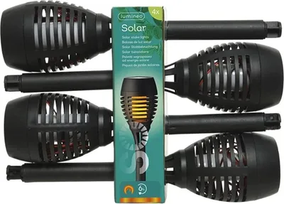 Obrázok produktu pre Solárne svetlo do zásuvky Lumineo 7,5 cm efekt plameňa oranžová