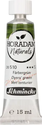 Produktbild von Schmincke Horadam Naturals - Färbergrün - 15ml vegane Wasserfarbe 26 510 006