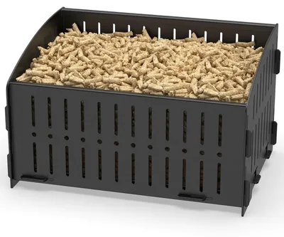 Pelletverbrandmand 29×20×17 cm für Kamine und Öfen