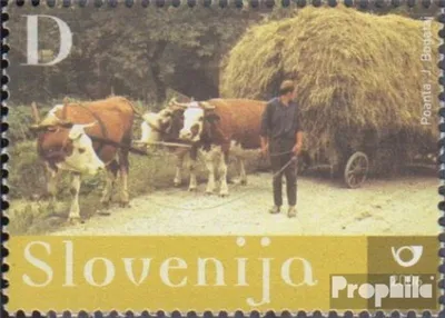 Produktbild von Briefmarken Slowenien 2006 Mi 593 (kompl.Ausg.) postfrisch Landwirtschaftliche Fahrzeuge