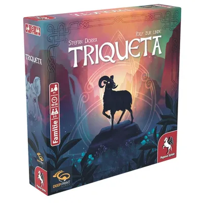 Produktbild von Pegasus Spiele 57810G Triqueta (Deep Print Games) Brettspiele