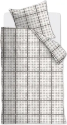 Produktbild von Rivièra Maison Bettwäsche-Garnitur Brody Farbe Sand Größe 135x200+80x80 cm
