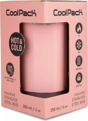 Produktbild von Kubek termiczny 350ml Coolpack Coffee Mug Tom Powder Pink