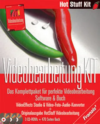 Produktbild von Videobearbeitung Kit, 3 CD-ROMs u. Buch