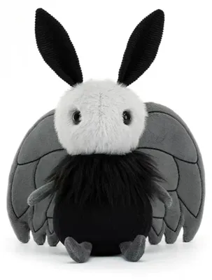 Produktbild von Halloween Motte Plüschtier Kuscheltier weich süß Kinder Geschenk Spielzeug