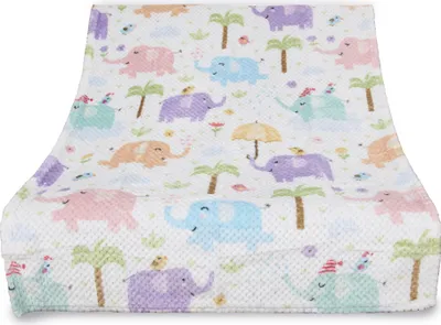 Productafbeelding van Knuffeldekentje "Cashmere Dots" voor kinderen, met een olifantmotief