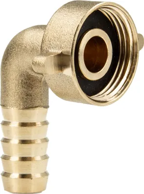 Immagine prodotto di raccordo per guaine tecuro con passacavo da 3/4 di pollice OD x 90° Ø 10 mm, ottone liscio