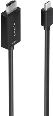 Image de Aisens A125-0886 Câble Displayport vers Hdmi 1 M One Size