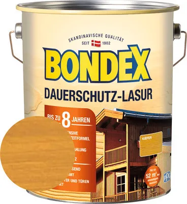 Produktbild von BONDEX Dauerschutz-Lasur kiefer 4,0 l