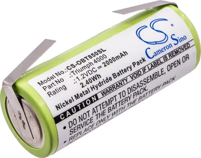 Produktbild von TECHTEK Akku Kompatibel mit [Oral-B] Triumph 4000 Ersetzt 3745, für 3761, für 3762