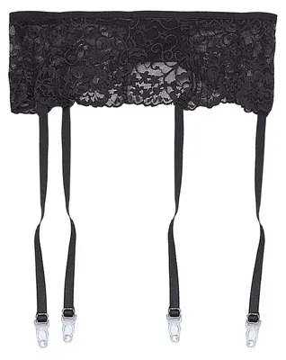 Produktbild von keland Damen Viktorianische Spitze Mesh Strapsen Halter Strumpfband für Strümpfe