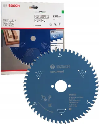 Produktbild von Bosch Expert for Wood Kreissägeblatt 190mm 56Z