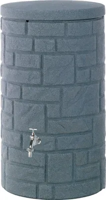 Image de Baril d'eau de pluie anthracite ARCADO 230 litres
