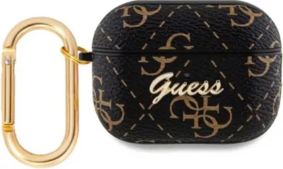 Zdjęcie produktu dla Guess GUAP2PG4GPK AirPods Pro 2          (2022/2023) cover czarny/black 4G Hook