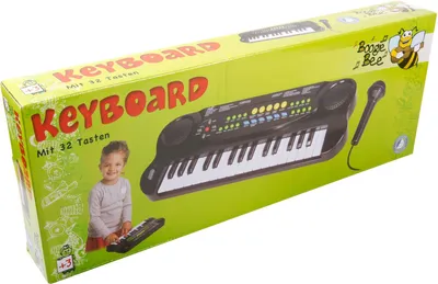 Produktbild von 68101247 HS3210B Bee Elektronisches Keyboard mit Mikrofon