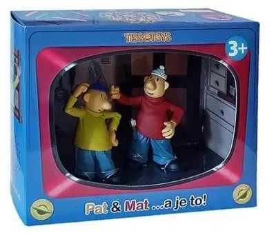 Obrázek produktu pro Sada figurek: Pat a Mat – Tisso Toys