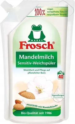 Produktbild von Frosch Mandelmilch Weichspüler 1l