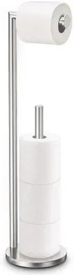 Produktbild von Stehendes Toilettenpapierhalter aus Nickel, Badezimmer