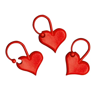 Produktbild von addi Love Maschenmarkierer   6 Stück- 4072