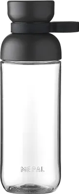 Produktbild von Mepal - Trinkflasche Mepal Vita - 2 Öffnungen für zusätzlichen Trinkkomfort - Wiederbefüllbare Trinkflasche – Sport Trinkflasche - 500 ml - Nordic black