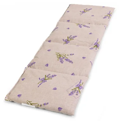 Produktbild von Landhausstil Romantik: Rapssamenkissen 4-Kammern - 2 in 1 Wärmekissen & Kältekissen - Körnerkissen, Raps, 20x60cm