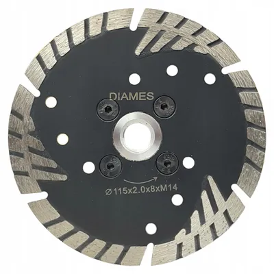 Produktbild von DIAMES TRIANGOLO Diamanttrennscheibe 115 mm M14 Profi
