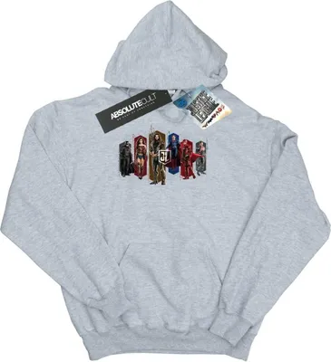 Produktbild von DC Comics - "Justice League" Kapuzenpullover für Herren BI12642 (S) (Grau)