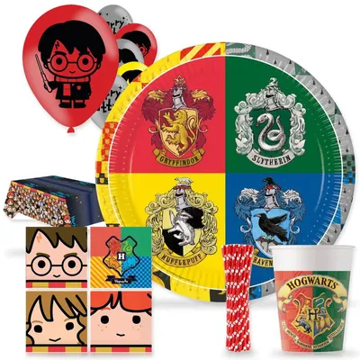 Produktbild von Harry Potter Geburtstagsdeko Partyset Kindergeburtstag Geburtstag Party Deko 55 tlg.