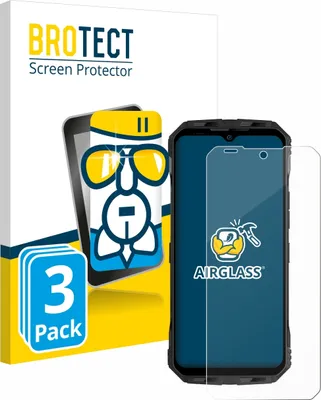 Produktbild von 3x BROTECT Schutzglas für Doogee V30T Schutzfolie Panzer Folie Glas Display Schutz klar