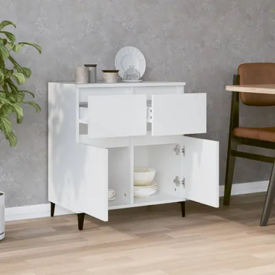 Produktbild von Eleganter Möbel Sideboard Weiß 60x35x70cm Holzwerkstoff - CJG163145 - Kommoden