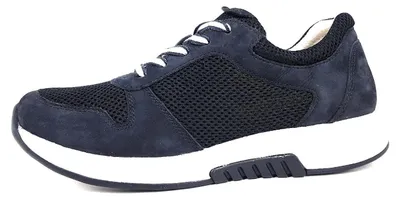 Immagine prodotto di Scarpe da ginnastica da donna Gabor Comfort Rollingsoft, modello stringato, colore blu, ideali per il tempo libero
