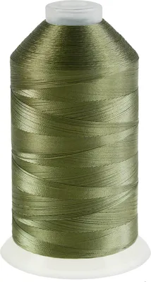 Produktbild von 3000m Nähgarn Polyester 210D/3, Farbauswahl - Sattlergarn Jeansgarn Forellenfaden, Farbe:A767 olivgrün