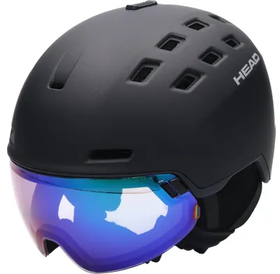 Image de Head Skihelm Radar 5K Photo MIPS Black Casque de ski alpin avec visière Casque de snowboard, Taille:XS/S (52-55 cm)