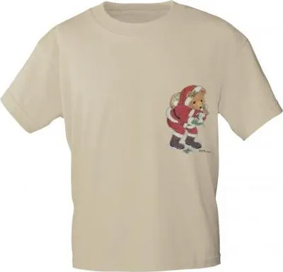 Produktbild von T-Shirt mit Print - Bär - Weihnachten - 12484 - versch. Farben zur Wahl - Gr. S-2XL Color -  Größe - S
