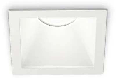 Produktbild von Ideal Lux LED-Einbaustrahler, quadratisch, weiß, 192376, 11 W, 850 lm, 3000 K, IP20, quadratisch, weiß