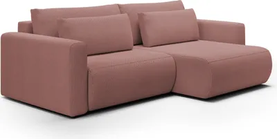 Produktbild von KEF Ecksofa Clinton – L-Form – 240x70x149 cm – Polstermöbel für Wohnzimmer – Liegefläche 135x200 cm – Mit Schlaffunktion – Rechtsseitig - Curio 63