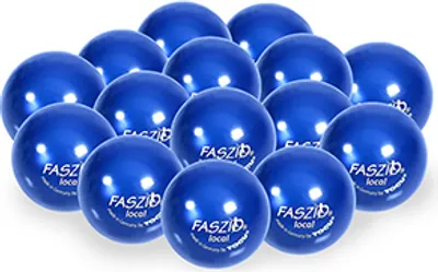 Produktbild von 15 Togu Faszio Bälle local, 4cm Ø - blau