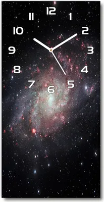 Produktbild von Wanduhr aus Glas – 30x60 cm - Glasbild - Glasuhr - Gehärtetes Glas -Nebel