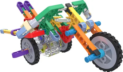 Obrázok produktu pre Stavebnicový systém K'nex s motorom – 25 modelov, 325 dielov