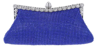 Immagine prodotto di Solidchoice - Pochette in oro con strass, ideale per eventi speciali di Avon