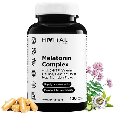 Obrázok produktu pre Melatonín Complex | 120 vegánskych kapsúl