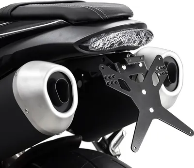 Obrázek produktu pro Držák registrační značky ZIEGER X-Line kompatibilní s Triumph Speed Triple 1050 R