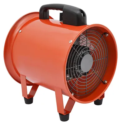 Obrázok produktu pre Odfukový ventilátor, výkon 320 W, hadica 10 m, farba: oranžová