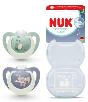 Produktbild von NUK 10175386, Klassischer Babyschnuller, Kieferorthopädisch, Silikon
