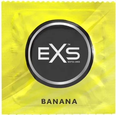 Zdjęcie produktu dla EXS Banana: 100 pysznych prezerwatyw o smaku bananowym, 56 mm