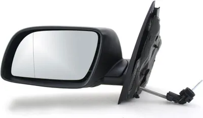 Produktbild von Außenspiegel passend für VW Polo 02 9N 10/01- 04/05 Links Fahrer schwarz 6Q1857507F01C 6Q0857537 6Q1857507F Johns
