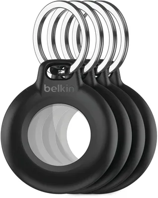 Produktbild von 1x4 Belkin Secure Holder wasserf Schlüsselanh. schwarz MSC015btBK